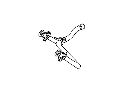GM 15672887 Exhaust Manifold Pipe Assembly