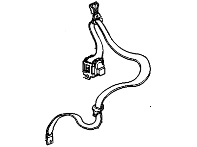 1998 Oldsmobile Intrigue Seat Belt - 12369675