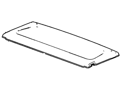 GM 95150998 Shade Assembly, Luggage *Jet Black