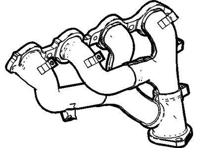 Chevrolet Camaro Exhaust Manifold - 12652399