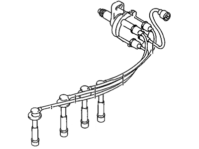 1996 Chevrolet Tracker Spark Plug Wires - 91172311