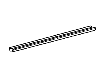 GM 10144755 Sealing Strip Assembly, Front Side Door Window
