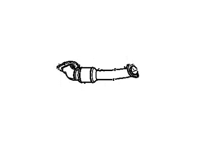 GM 15263678 Catalytic Converter Pipe Assembly