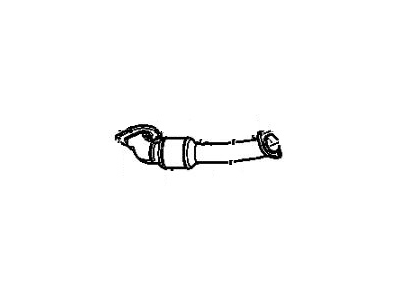 2006 Chevrolet Corvette Exhaust Pipe - 15263678