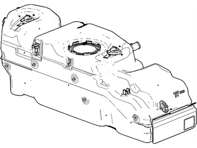 2018 Chevrolet Silverado Fuel Tank - 22772344