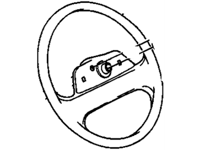 Buick Electra Steering Wheel - 17987627
