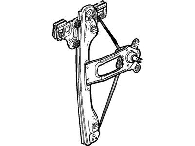 Chevrolet Sonic Window Regulator - 95391125