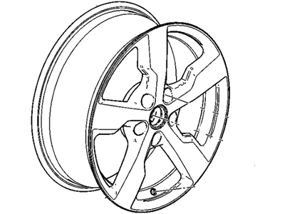 Chevrolet Volt Spare Wheel - 22826570