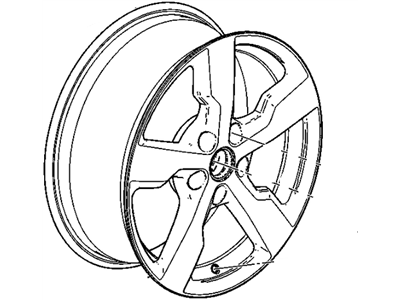 GM 22826570 Wheel Rim,17X7