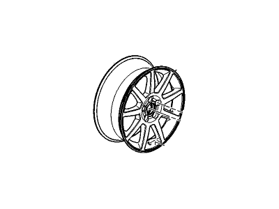 GM 19301000 Wheel Rim,Pkg