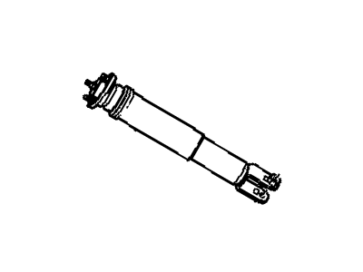 GM 21992495 Rear Shock Absorber Assembly (W/ Upper Mount)