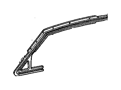 1990 Cadillac Eldorado Door Moldings - 20688058