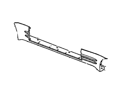 GM 12365256 Molding Asm,Rocker Panel RH