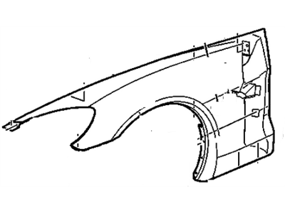 GM 89023632 Fender Asm,Front (RH)