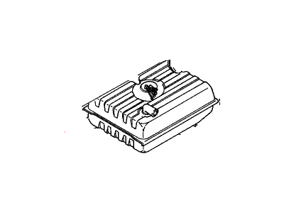 GM 15662021 Tank Assembly, Fuel (Less Sender) (Service)