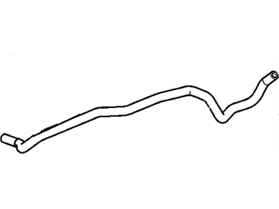 Saturn Aura Brake Booster Vacuum Hose - 25775379