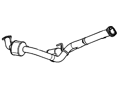 2011 Chevrolet Silverado Catalytic Converter - 19418967