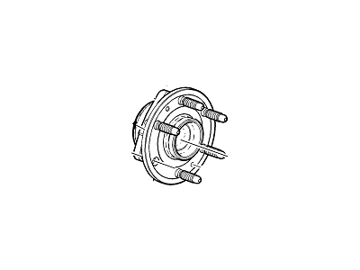 GM 23356816 Front Wheel Bearing (W/ Bearing & Wheel Speed Sensor)