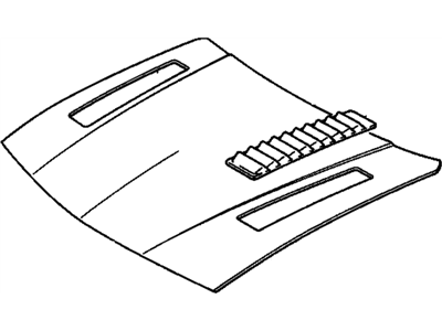 GM 12505793 Hood Unit, Front End Panel