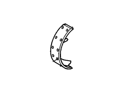 Pontiac LeMans Parking Brake Shoe - 90399218