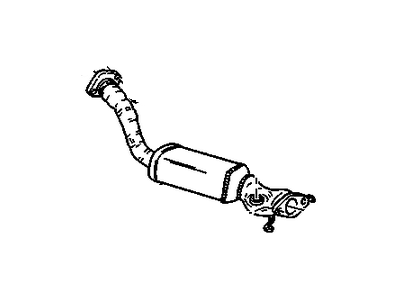 1999 Oldsmobile Intrigue Catalytic Converter - 24508097