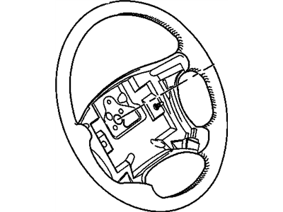 Oldsmobile Cutlass Steering Wheel - 16759487