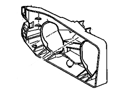 GM 16512741 Frame, Headlamp Mounting