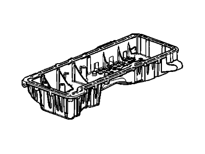 GM 12634972 Pan, Upper Oil