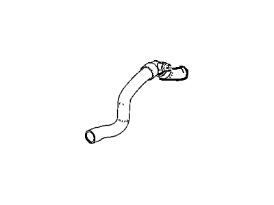 GM 13220131 Upper Radiator Hose Assembly