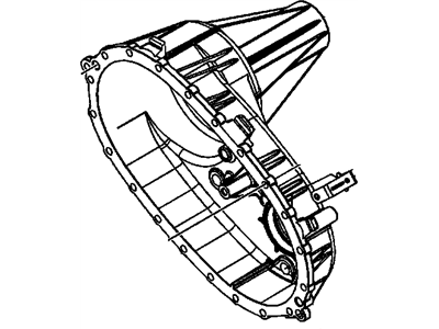 GM 89059497 Transfer Case Assembly (Rear Half)