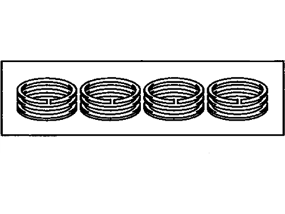 GM 19185554 Ring Kit,Piston