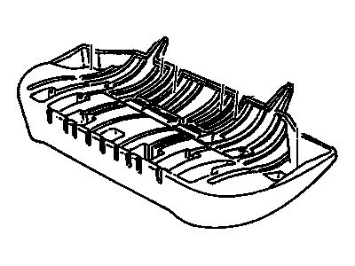 GM 12531654 Frame Asm,Rear Seat Cushion