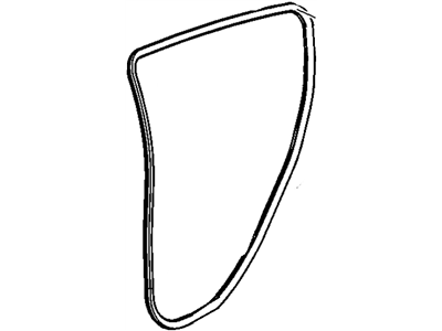 2020 Chevrolet Sonic Door Seal - 95190189