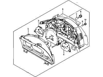 GM 30017808 Instrument Cluster(W/Housing)