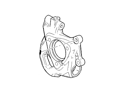 Cadillac XTS Steering Knuckle - 22770356