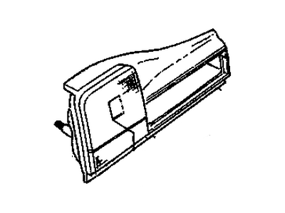 1988 Oldsmobile Calais Back Up Light - 5974857