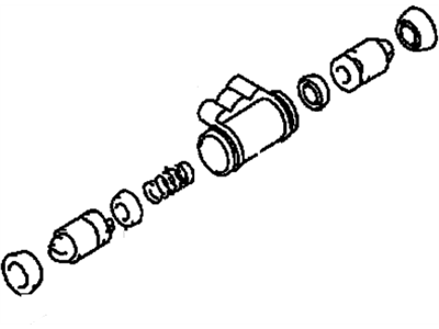 Chevrolet Tracker Brake Caliper Repair Kit - 91172681