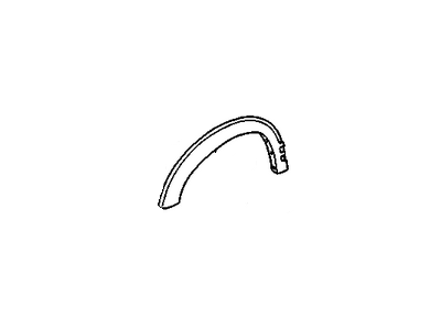 GM 15683085 Retainer, Front Fender Wheel Opening Molding