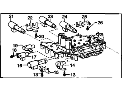 GM 19205615 Control Valve Body