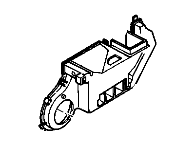 GM 52455610 Case, Heater & Evap Blower