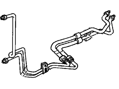 1992 Chevrolet G10 Cooling Hose - 12472260