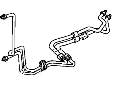 GM 12472260 Engine Oil Cooler Inlet Hose Assembly