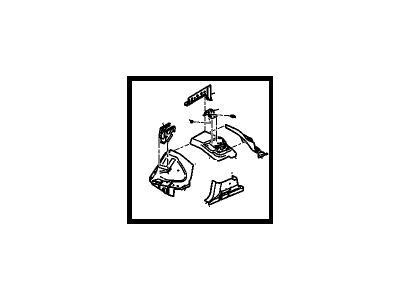 89023657 GM Panel Asm,Front Wheelhouse LH Illustration 1 of 1