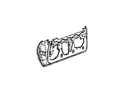 GM 25622509 Door Assembly, Front Side