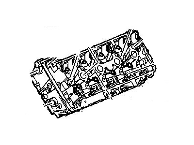 GM 12578243 Cylinder Head Assembly (Machining)