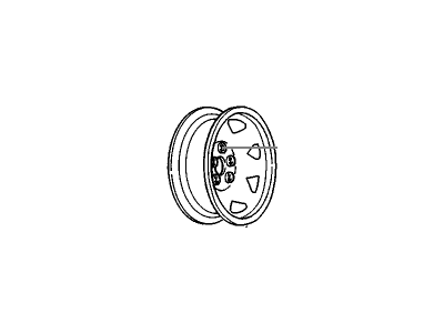 GMC Suburban Spare Wheel - 9592405