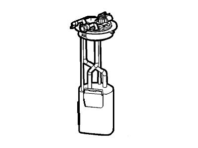 GM 19210225 Fuel Tank Fuel Pump Module Kit (W/O Fuel Level Sensor)