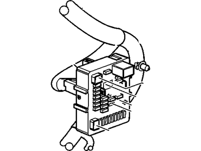 GM 20777299 Block Assembly, Instrument Panel Wiring Harness Junction