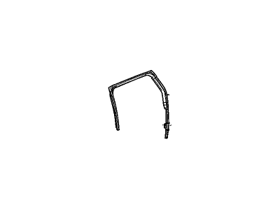 GM 15910950 Weatherstrip Assembly, Rear Side Door Window