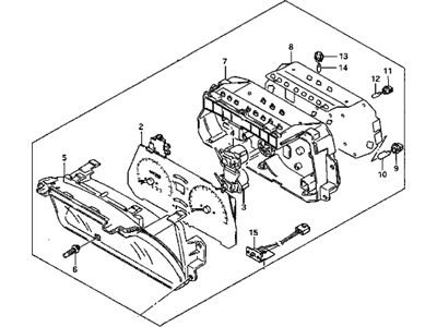 GM 30011319 Instrument Panel Gage CLUSTER